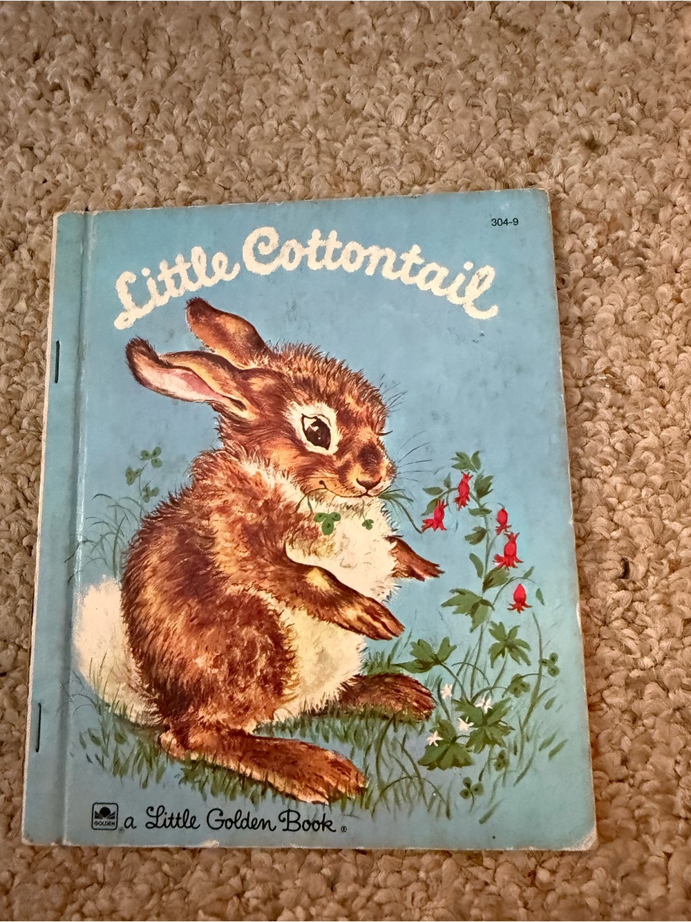 Little Cottontail Children's Book - Blue Cover by Little Golden Book
